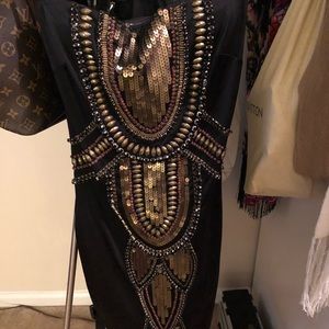 Bebe bids dress strapless